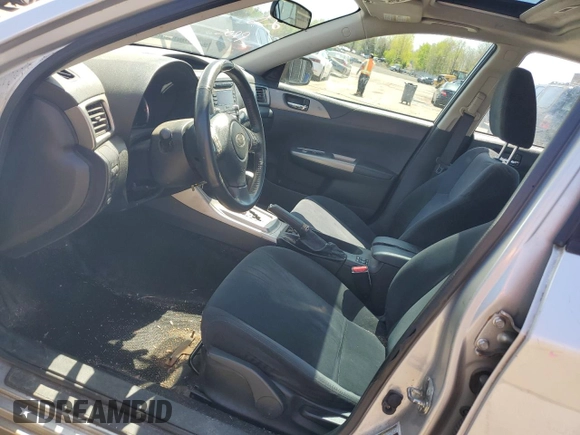 2010 Subaru Impreza i Premium with VIN JF1GH6B67AH811198, listed as a Copart auction lot 54668875 with 133,907 mi miles and Salvage title. Bid and sale history available at DreamBid. Image 7.
