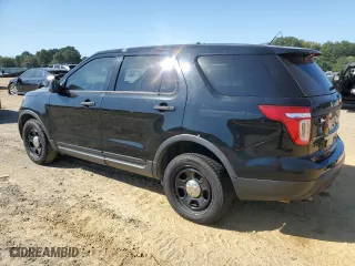 2015 Ford Utility Police Interceptor with VIN 1FM5K8AR2FGB91539, listed as a Copart auction lot 73691794 with 170,517 mi miles and Salvage Title. Bid and sale history available at carsss.com. Image 2.