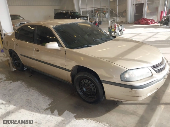 2004 Chevrolet Impala with VIN 2G1WF52E449238291, listed as a IAAI auction lot 41687794 with 229,792 mi miles. Bid and sale history available at carsss.com. Image 1.