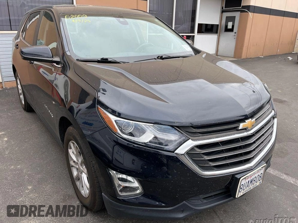 2021 Chevrolet Equinox LT z VIN 3GNAXJEV5MS121509, wystawiony jako IAAI lot #42480012 z przebiegiem 59 031 mil mil oraz . Historia ofert i sprzedaży dostępna na DreamBid. Obrazek 3.