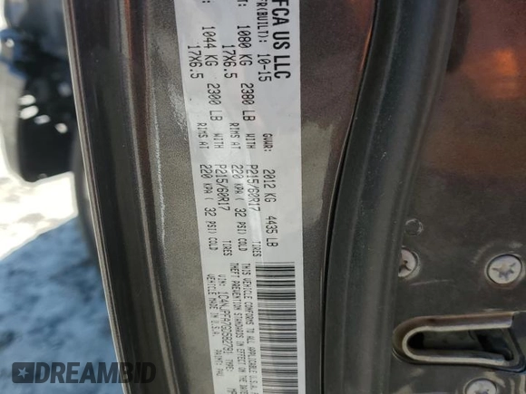 2016 Jeep Patriot High Altitude with VIN 1C4NJPFA7GD582791, listed as a Copart auction lot 52099685 with 83,595 mi miles and Salvage Title. Bid and sale history available at DreamBid. Image 15.