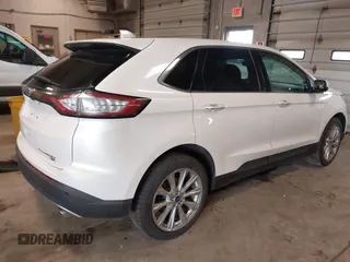 2017 Ford Edge Titanium z VIN 2FMPK4K85HBB25763, wystawiony jako IAAI lot #42085795 z przebiegiem 123 309 mil mil oraz . Historia ofert i sprzedaży dostępna na DreamBid. Obrazek 4.