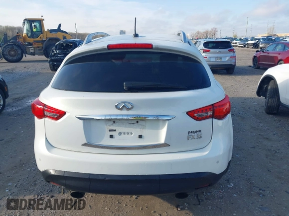 2011 Infiniti FX with VIN JN8AS1MW5BM731171, listed as a IAAI auction lot 41981096 with 184,536 mi miles and . Bid and sale history available at DreamBid. Image 16.