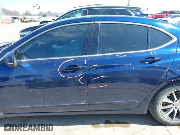 2015 Acura TLX with VIN 19UUB1F39FA018293, listed as a IAAI auction lot 41645461 with 76,068 mi miles. Bid and sale history available at carsss.com. Image 15.