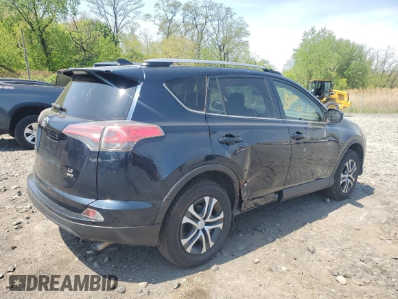 2018 Toyota RAV4 LE with VIN JTMBFREVXJJ204056, listed as a Copart auction lot 55576225 with 84,160 mi miles and Clean title. Bid and sale history available at DreamBid. Image 3.