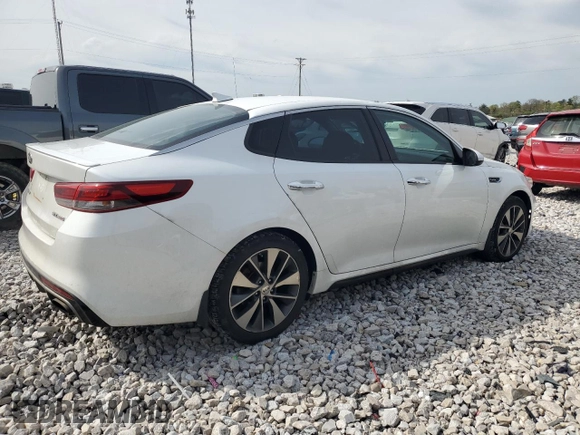 2016 Kia Optima SX Turbo with VIN 5XXGW4L2XGG048888, listed as a Copart auction lot 53429325 with 127,284 mi miles and Salvage title. Bid and sale history available at DreamBid. Image 3.