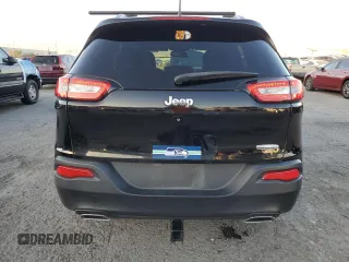 2018 Jeep Cherokee Latitude Plus with VIN 1C4PJLLX3JD580442, listed as a Copart auction lot 77999834 with 77,190 mi miles and Salvage Title. Bid and sale history available at carsss.com. Image 6.
