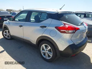 2020 Nissan Kicks S with VIN 3N1CP5BV2LL524100, listed as a IAAI auction lot 41829663 with 50,530 mi miles. Bid and sale history available at carsss.com. Image 3.