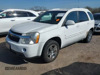 2008 Chevrolet Equinox LT with VIN 2CNDL43FX86010565, listed as a IAAI auction lot 41900345 with 1 mi miles. Bid and sale history available at carsss.com. Image 2.