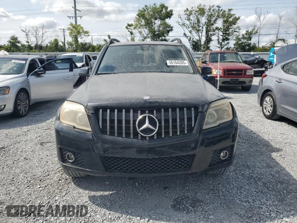 2012 Mercedes-Benz GLK 350 with VIN WDCGG5GB8CF794191, listed as a Copart auction lot 56164205 with 143,501 mi miles and Salvage Title. Bid and sale history available at DreamBid. Image 5.