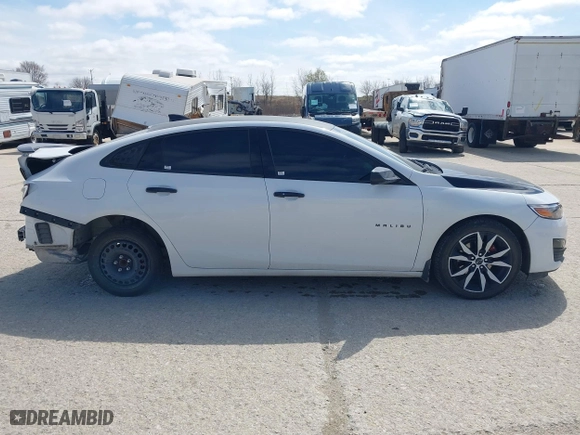 2020 Chevrolet Malibu RS with VIN 1G1ZG5ST2LF146319, listed as a IAAI auction lot 38632912 with 23,480 mi miles. Bid and sale history available at carsss.com. Image 14.