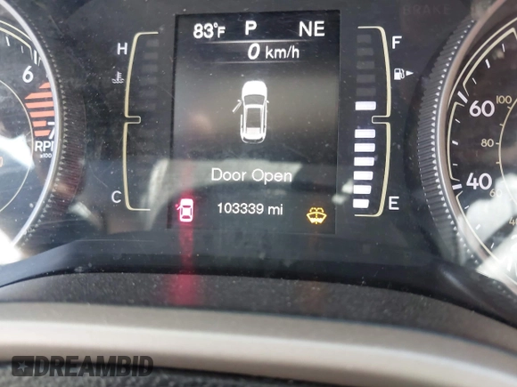 2017 Jeep Cherokee Latitude with VIN 1C4PJLCB8HW667384, listed as a IAAI auction lot 42047427 with 103,339 mi miles and . Bid and sale history available at carsss.com. Image 15.