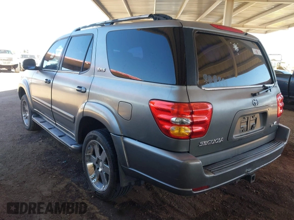 2003 Toyota Sequoia SR5 with VIN 5TDZT34A13S149313, listed as a IAAI auction lot 41841538 with 210,440 mi miles. Bid and sale history available at carsss.com. Image 3.