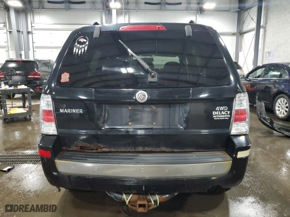 2009 Mercury Mariner with VIN 4M2CU91G09KJ05005, listed as a Copart auction lot 53948974 with 183,351 mi miles and Salvage Title. Bid and sale history available at carsss.com. Image 6.