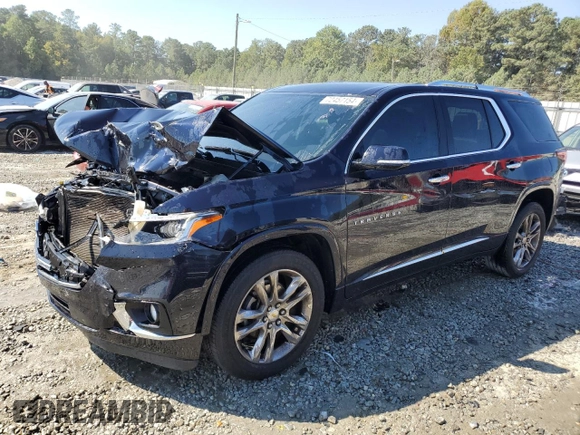 2020 Chevrolet Traverse High Country with VIN 1GNEVNKW4LJ113963, listed as a Copart auction lot 72457154 with 70,760 mi miles and Salvage Title. Bid and sale history available at carsss.com. Image 1.