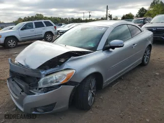 2011 Volvo C70 with VIN YV1672MC8BJ116950, listed as a Copart auction lot 74572534 with 168,336 mi miles and Salvage Title. Bid and sale history available at carsss.com. Image 1.