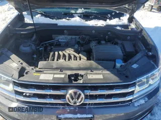 2018 Volkswagen Atlas SE with VIN 1V2FR2CA2JC552663, listed as a Copart auction lot 88244855 with 76,990 mi miles and Salvage title. Bid and sale history available at DreamBid. Image 14.