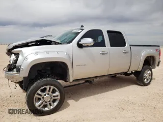 2011 GMC Sierra 2500HD SLE z VIN 1GT120C84BF232715, wystawiony jako Copart lot #50165864 z przebiegiem 143 862 mil mil oraz Szkoda całkowita • Salvage title. Historia ofert i sprzedaży dostępna na DreamBid. Obrazek 1.