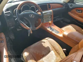 2002 Lexus SC 430 with VIN JTHFN48YX20018505, listed as a Copart auction lot 73966274 with Not Provided miles and Salvage Title. Bid and sale history available at carsss.com. Image 8.