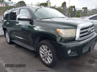 2010 Toyota Sequoia Platinum with VIN 5TDYY5G14AS022525, listed as a IAAI auction lot 41788508 with 205,415 mi miles. Bid and sale history available at carsss.com. Image 1.