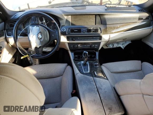 2012 BMW 5 Series 550i with VIN WBAFR9C57CDX79225, listed as a Copart auction lot 84459564 with Not Provided miles and Salvage Title. Bid and sale history available at carsss.com. Image 8.