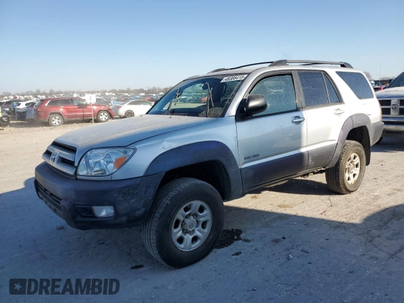 2003 Toyota 4Runner SR5 with VIN JTEBU14R230014042, listed as a Copart auction lot 48388415 with 285,533 mi miles and Salvage Title. Bid and sale history available at DreamBid. Image 1.