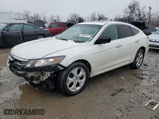 2012 Honda Crosstour EX-L with VIN 5J6TF2H59CL007419, listed as a Copart auction lot 44961675 with 131,943 mi miles and Salvage Title. Bid and sale history available at carsss.com. Image 1.