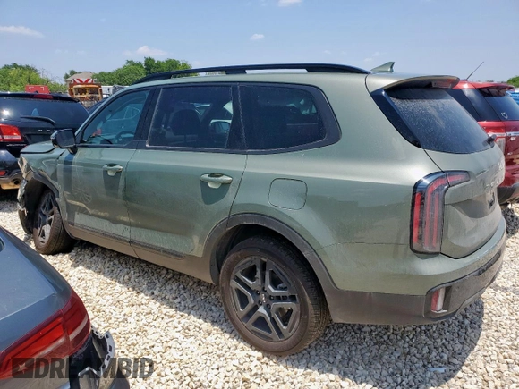 2024 Kia Telluride SX Prestige X-Pro с VIN 5XYP5DGC6RG510805, выставлен на аукционе Copart как лот 57130745 с пробегом 12 394 миль миль и Списание • Salvage title. История ставок и продаж доступна на DreamBid. Изображение 2.