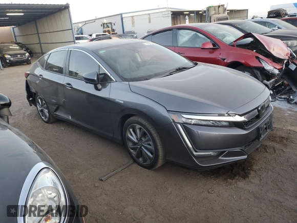 2018 Honda Clarity Plug-In Hybrid with VIN JHMZC5F18JC023195, listed as a Copart auction lot 73437684 with 57,371 mi miles and Salvage Title. Bid and sale history available at carsss.com. Image 4.