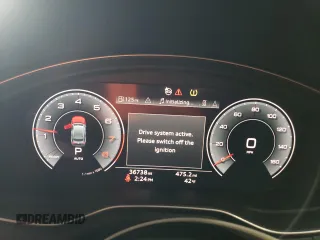 2020 Audi A5 Sportback Premium Plus with VIN WAUCNCF53LA003540, listed as a Copart auction lot 43480073 with 36,738 mi miles. Bid and sale history available at carsss.com. Image 9.