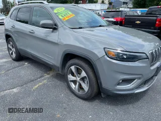 2020 Jeep Cherokee Limited with VIN 1C4PJMDXXLD562415, listed as a Copart auction lot 65097625 with 142,343 mi miles and Clean title. Bid and sale history available at DreamBid. Image 1.