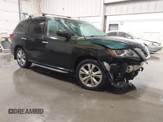 2019 Nissan Pathfinder SL z VIN 5N1DR2MM2KC583491, wystawiony jako IAAI lot #41896619 z przebiegiem 110 893 mil mil oraz . Historia ofert i sprzedaży dostępna na DreamBid. Obrazek 1.