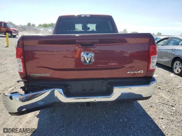 2020 Ram 2500 Big Horn with VIN 3C6UR5DL1LG111480, listed as a Copart auction lot 60237044 with 16,311 mi miles and Salvage Title. Bid and sale history available at carsss.com. Image 6.