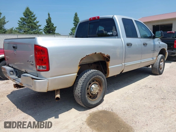 2006 Dodge 2500 SLT with VIN 3D7KS28D76G284730, listed as a IAAI auction lot 42716906 with 128,281 mi miles and . Bid and sale history available at DreamBid. Image 4.