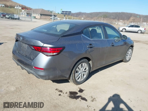 2023 Nissan Sentra S with VIN 3N1AB8BV5PY280796, listed as a IAAI auction lot 41704426 with 37,692 mi miles and . Bid and sale history available at DreamBid. Image 4.