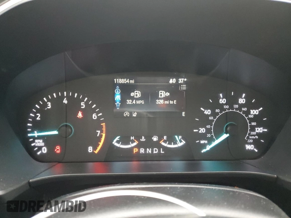 2022 Ford Escape SE with VIN 1FMCU9G67NUA60711, listed as a Copart auction lot 44436115 with 118,854 mi miles and Clean Title. Bid and sale history available at carsss.com. Image 9.