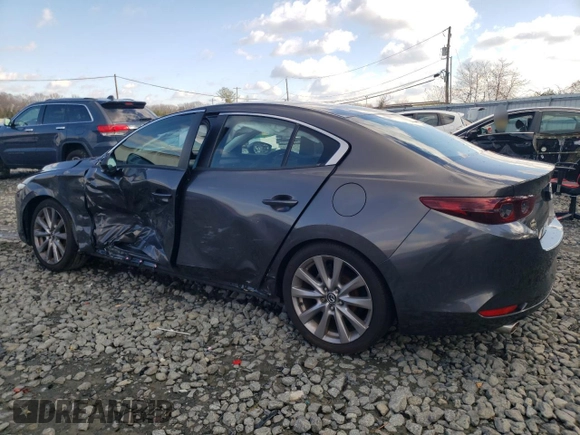 2019 Mazda 3 w/Select Pkg with VIN 3MZBPAAL0KM113155, listed as a Copart auction lot 84405104 with 55,542 mi miles and Salvage Title. Bid and sale history available at carsss.com. Image 2.