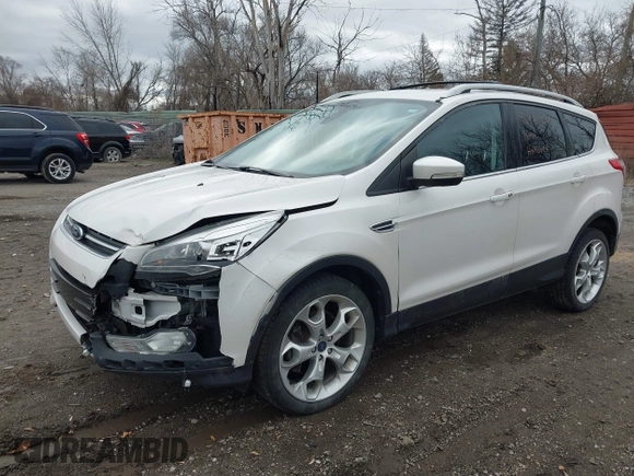 2013 Ford Escape Titanium with VIN 1FMCU0J96DUD85315, listed as a IAAI auction lot 41934204 with 152,132 mi miles and . Bid and sale history available at carsss.com. Image 2.