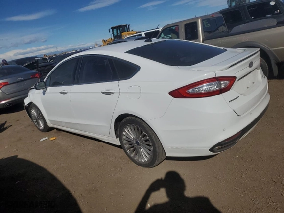 2014 Ford Fusion Titanium with VIN 3FA6P0K92ER317812, listed as a Copart auction lot 46055675 with 173,183 mi miles and Salvage Title. Bid and sale history available at carsss.com. Image 2.