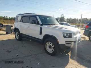 2023 Land Rover Defender z VIN SALEK7EX7P2149611, wystawiony jako IAAI lot #41238040 z przebiegiem 25 022 mil mil oraz . Historia ofert i sprzedaży dostępna na DreamBid. Obrazek 1.