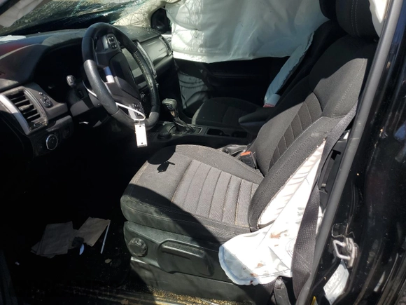 2019 Ford Ranger XL with VIN 1FTER1FH0KLA83106, listed as a Copart auction lot 72640274 with 46,075 mi miles and Salvage Title. Bid and sale history available at DreamBid. Image 7.