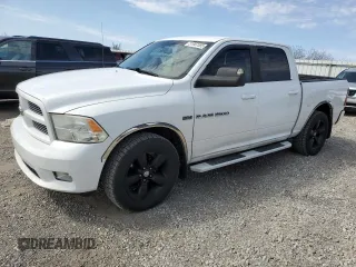 2012 Ram 1500 Sport with VIN 1C6RD7MT1CS226525, listed as a Copart auction lot 51907385 with 166,531 mi miles and Salvage title. Bid and sale history available at DreamBid. Image 1.