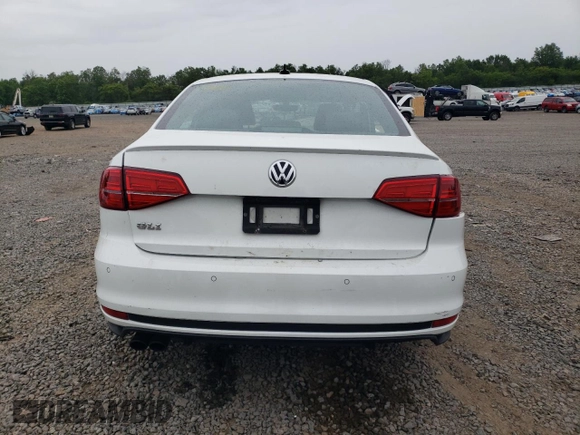 2017 Volkswagen Jetta GLI with VIN 3VW5T7AJ3HM366022, listed as a Copart auction lot 58187045 with 60,881 mi miles and Salvage title. Bid and sale history available at DreamBid. Image 6.