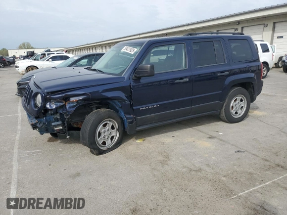 2014 Jeep Patriot Altitude with VIN 1C4NJPBA1ED689841, listed as a Copart auction lot 53427925 with 168,601 mi miles and Salvage title. Bid and sale history available at DreamBid. Image 1.
