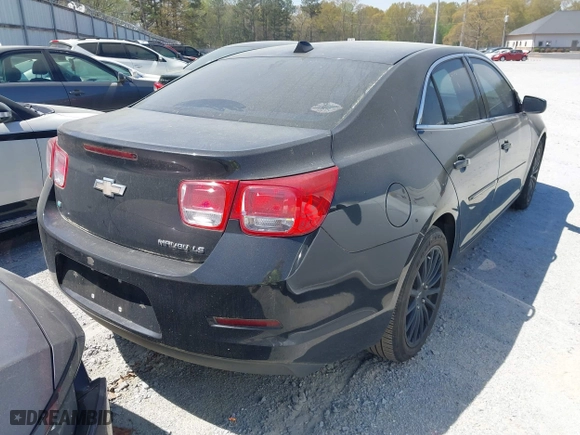 2014 Chevrolet Malibu LS with VIN 1G11B5SL6EF216614, listed as a IAAI auction lot 41897566 with 142,595 mi miles. Bid and sale history available at carsss.com. Image 4.