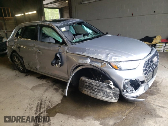 2022 Audi SQ5 Premium Plus with VIN WA1B4AFY4N2107509, listed as a Copart auction lot 63308783 with Not Provided miles and . Bid and sale history available at DreamBid. Image 4.