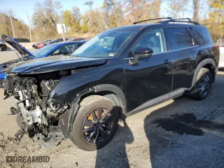 2023 Nissan Pathfinder SV with VIN 5N1DR3BA8PC267356, listed as a Copart auction lot 78360914 with 26,191 mi miles and Salvage Title. Bid and sale history available at carsss.com. Image 1.