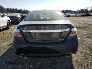 2009 Acura RL Tech Pkg with VIN JH4KB26609C002321, listed as a Copart auction lot 48279945 with 180,995 mi miles and Salvage Title. Bid and sale history available at carsss.com. Image 6.