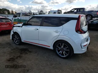 2021 Kia Soul GT-Line with VIN KNDJ63AU4M7744073, listed as a Copart auction lot 77867864 with 67,436 mi miles and Salvage Title. Bid and sale history available at DreamBid. Image 2.