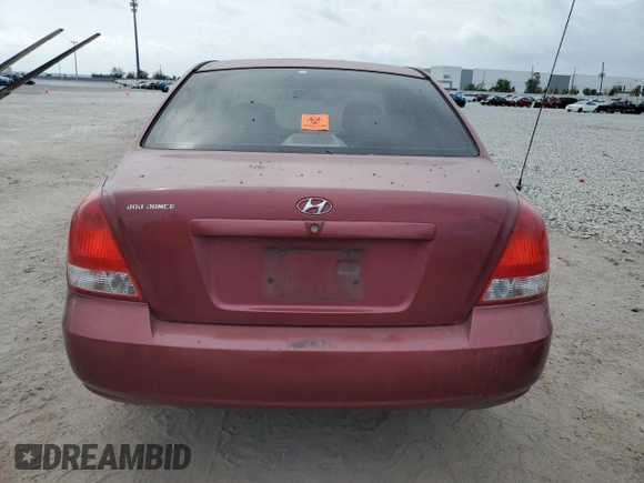 2003 Hyundai Elantra GLS z VIN KMHDN45D53U582935, wystawiony jako Copart lot #47753805 z przebiegiem 215 028 mil mil oraz Szkoda całkowita • Salvage title. Historia ofert i sprzedaży dostępna na DreamBid. Obrazek 6.